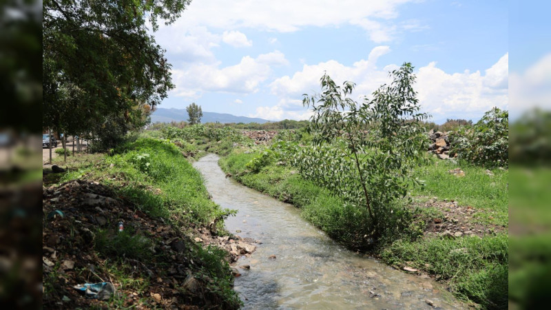 Ayuntamiento de Morelia interviene cárcamo en la colonia Las Águilas