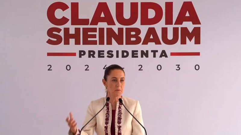 Pide Sheinbaum usar 'nearshoring' para otorgar salarios justos a trabajadores 