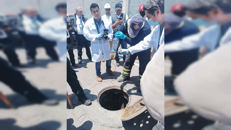 Recaba Fiscalía de Nezahualcóyotl evidencias para dar con origen de derrame de gasolina en calles y drenajes del Edomex 