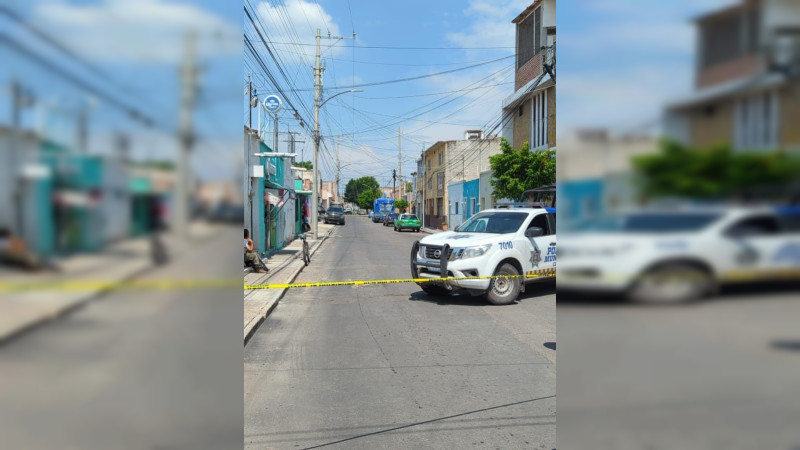 Hombre resulta herido tras ser baleado en el Barrio de Santiaguito, en Celaya