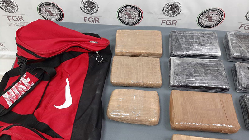 Asegura FGR más de 22 kilos de droga y detiene a tres personas en Nuevo León