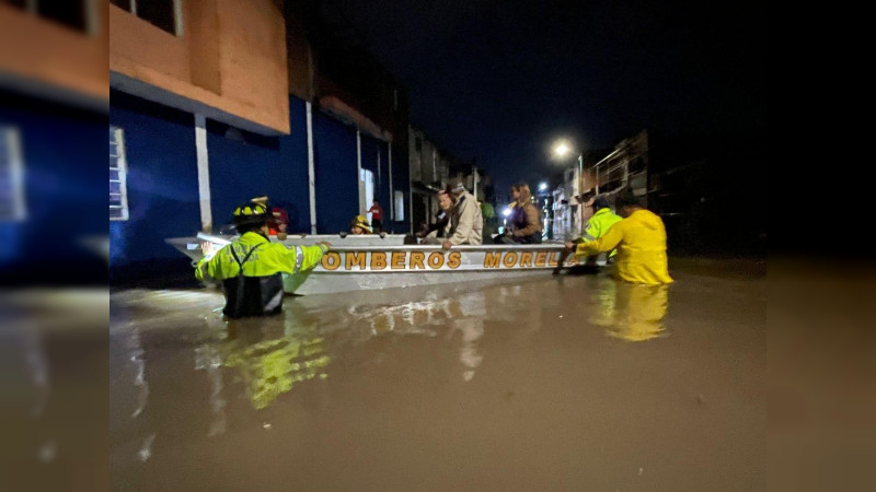 Gobierno de Morelia, en alerta permanente debido a las lluvias 