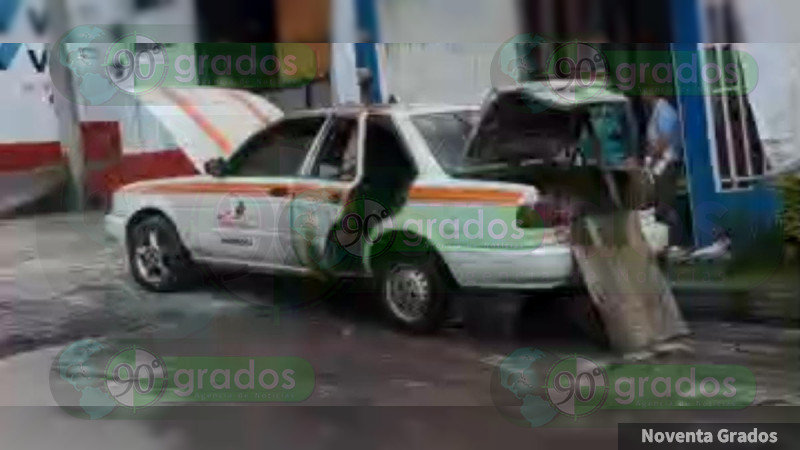 Suman seis ataques en jornada de violencia en Uruapan, Michoacán: Queman autos y Oxxos