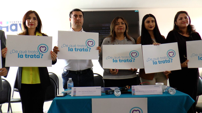  Gobierno de Morelia, fortalece su campaña contra la trata de personas 