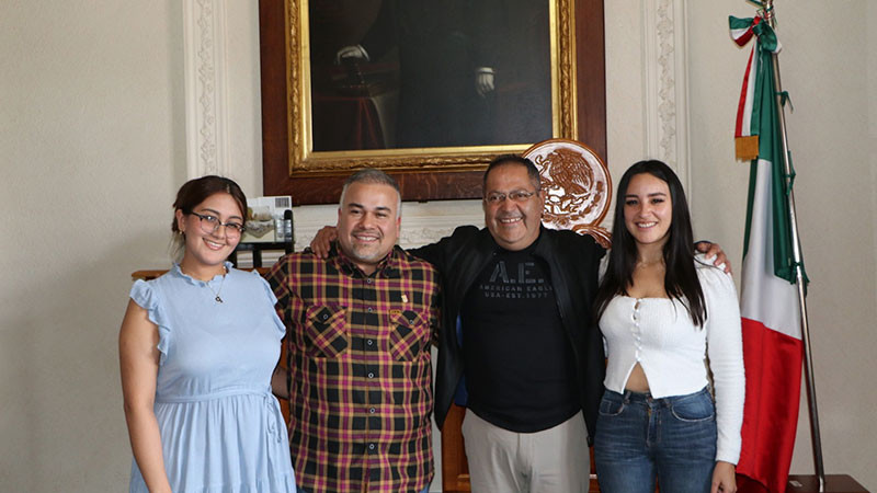 Alcalde de Hidalgo se reúne con director de ITransporte Michoacán, Jesús Mora 
