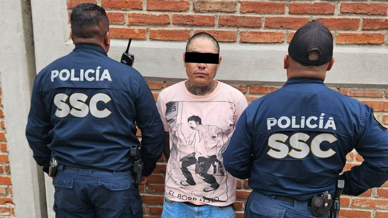 Arrestan a presunto sicario de grupo delincuencial de la CDMX 