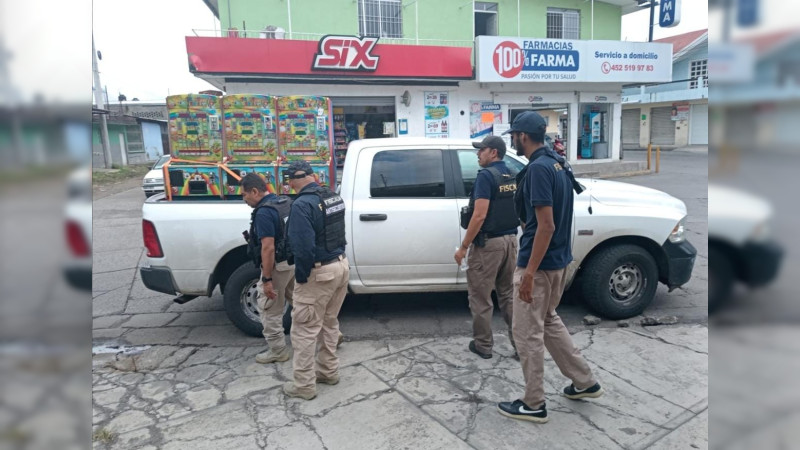 Tras jornada de violencia en Uruapan, lanzan Fiscalía Michoacán, Policía y federación operativo contra el crimen 