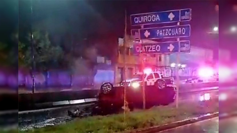 Choca contra muro de contención en Morelia, Michoacán; perdió la vida 