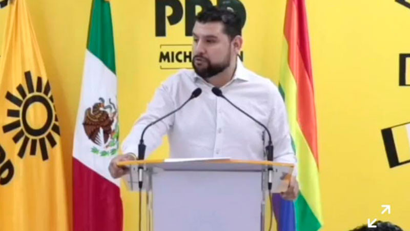 Líder estatal del PRD recula ante posible alianza con Morena 
