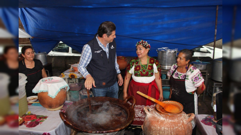 Cumple gobierno de Alfonso Martínez, apoyo a la economía de las tenencias de Morelia