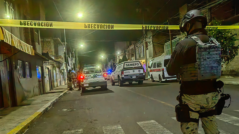Tiroteo en Morelia, Michoacán deja dos personas sin vida y dos heridos 