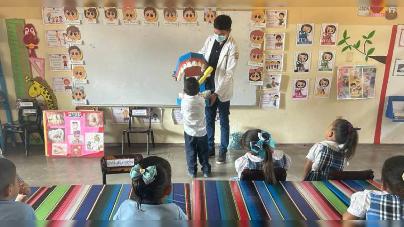 Sector salud previene enfermedades bucales con acciones de promoción, prevención y detección 