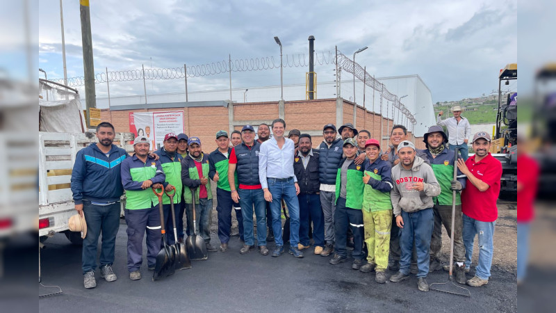 Gobierno municipal e IP unen esfuerzos para mejorar vialidades 