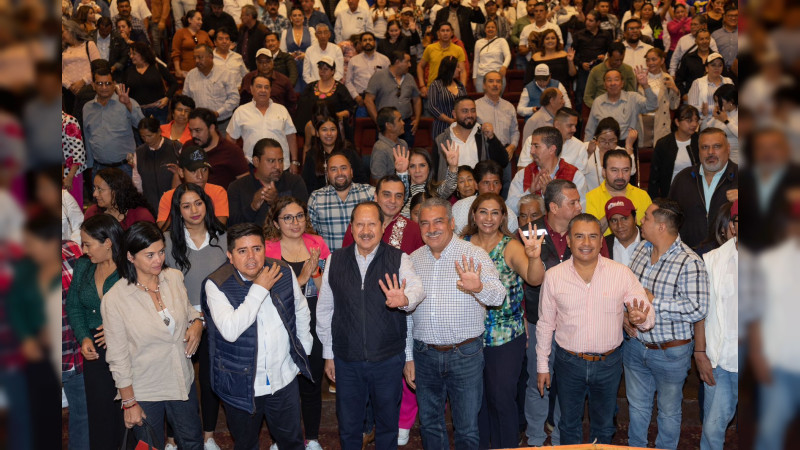 En unidad y con valores, la 4T debe evolucionar junto a México: Morón 
