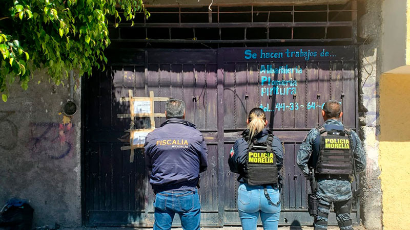 Asegura Fiscalía estupefacientes y arresta a sujeto, en Morelia, Michoacán  