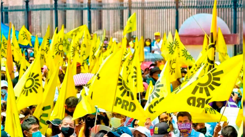 PRD inicia proceso para registrarse como partido local en varios estados 