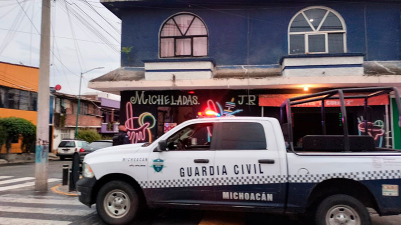 Blindaje Morelia: Mantiene SSP vigilancia en diversos establecimientos