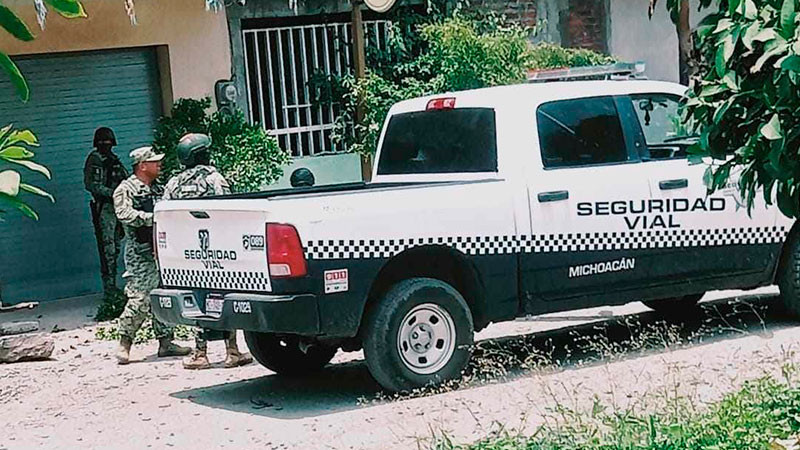 En Apatzingán, Michoacán hombre resulta herido por bala perdida 