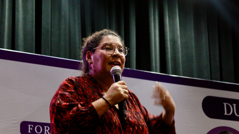 No hay que desconfiar del pueblo, pide la ministra Lenia Batres 