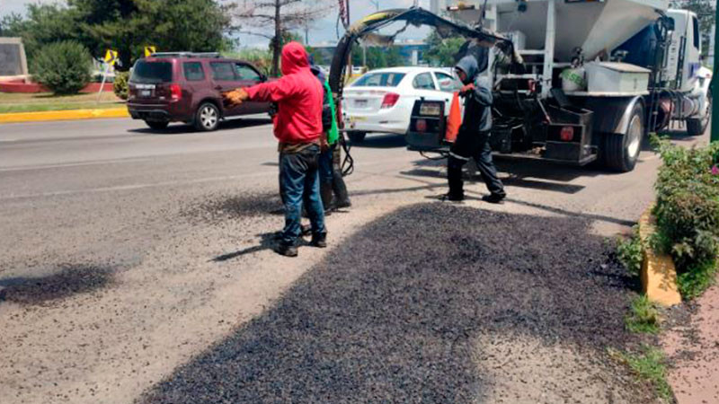 Cerca de mil calles atiende el gobierno de Morelia 