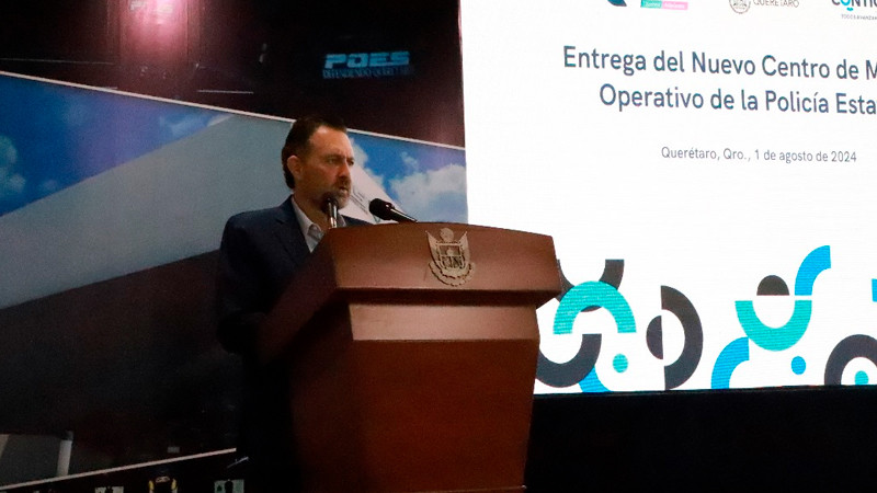 Inaugura gobernador el nuevo Centro de Mando Operativo de la Policía Estatal de Querétaro     