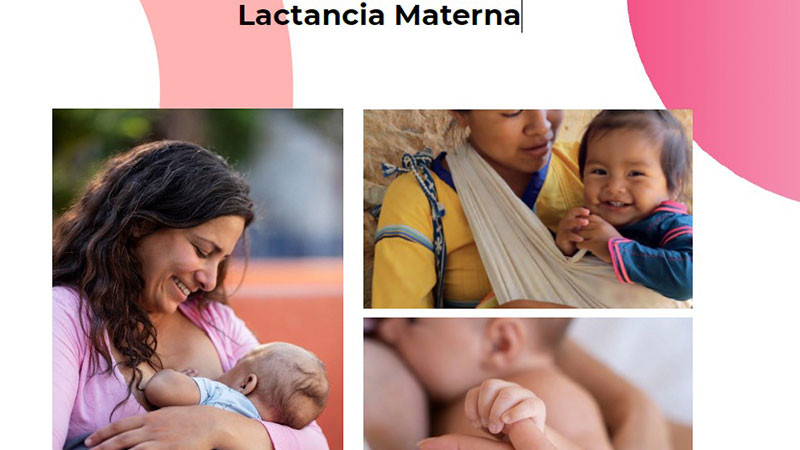 DIF Michoacán promueve lactancia materna 