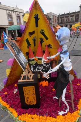 Megaofrenda de la UNAM, en el antiguo barrio universitario - Foto 1 