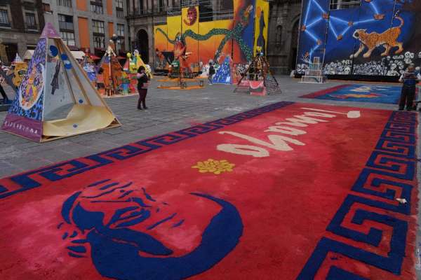 Megaofrenda de la UNAM, en el antiguo barrio universitario - Foto 2 