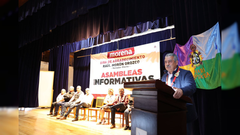 "Las Reformas van y son por el bien del pueblo de México": Morón 