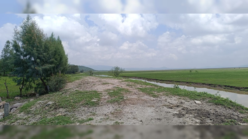Habitantes piden el rescate del Lago de Cuitzeo