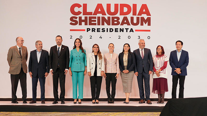 Claudia Sheinbaum y Gobernadores del occidente del país plantean agua, carreteras, ferrocarriles y transporte público como proyectos estratégicos 