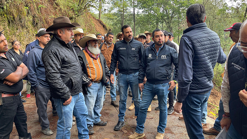 Refrenda Alfonso Martínez, apoyo a pobladores de Jesús del Monte y San Miguel del Monte 
