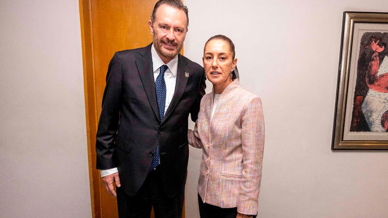 Plantea Mauricio Kuri temas de agua y energía a la presidenta electa de México