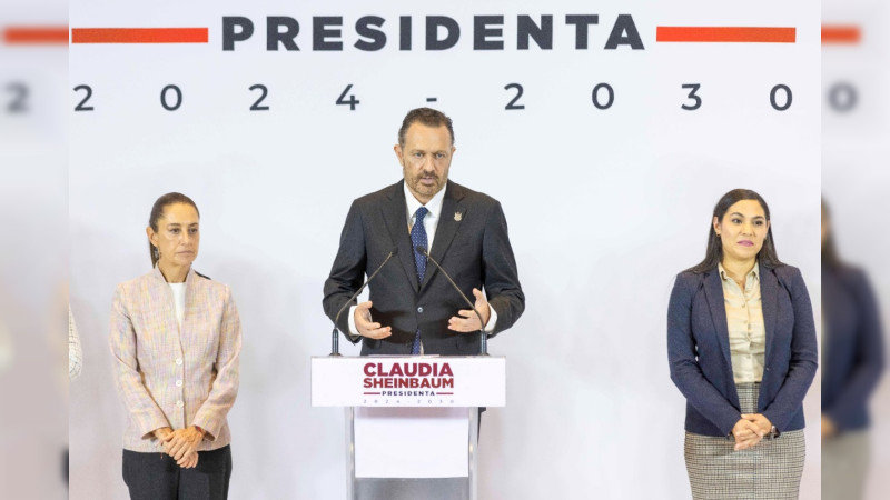 Plantea Mauricio Kuri temas de agua y energía a la presidenta electa de México