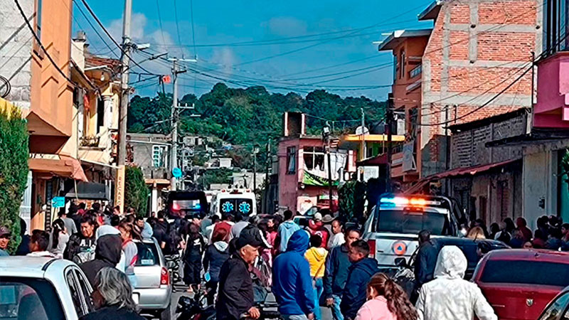 Sube a 16 los lesionados en explosión de camioneta con pirotecnia en Tepetlixpa 