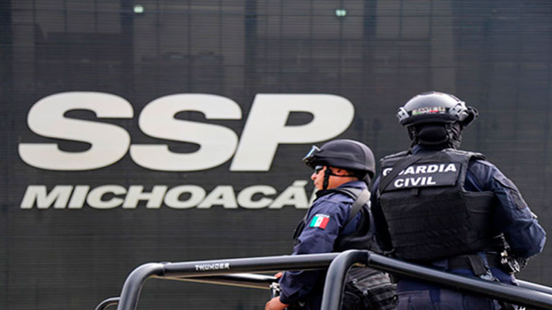 Siguen aviadores en SSP Michoacán, asegura Margarita López  