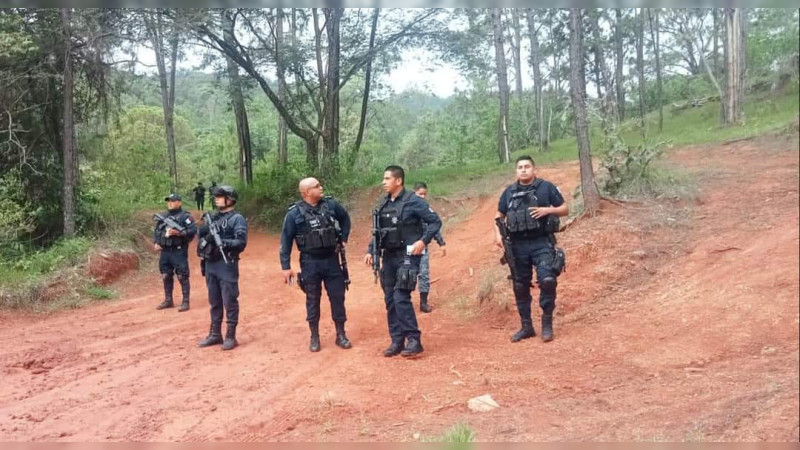 Agraden a balazos a elementos de la Guardia Civil en Uruapan, Michoacán; no hay heridos ni detenidos