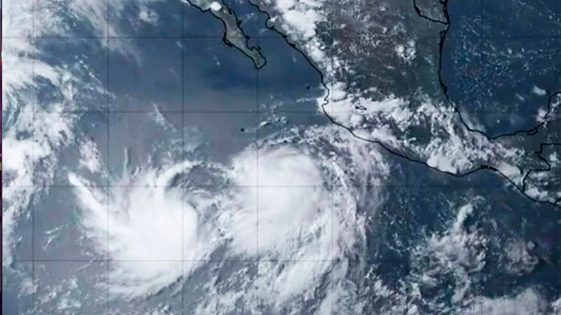 Tormentas Emilia y Fabio podrían fusionarse en el Pacífico 