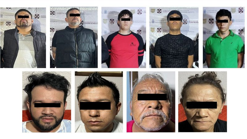 Arrestan a 10 personas y aseguran 20 kilos de sustancia ilícita en Tlalpan y Xochimilco 