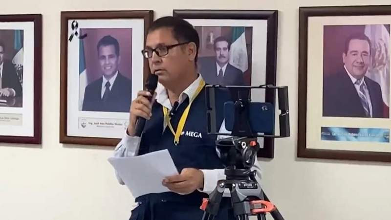 Alcalde morenista "silencia" a periodista ante pregunta incómoda de desvío de recursos 
