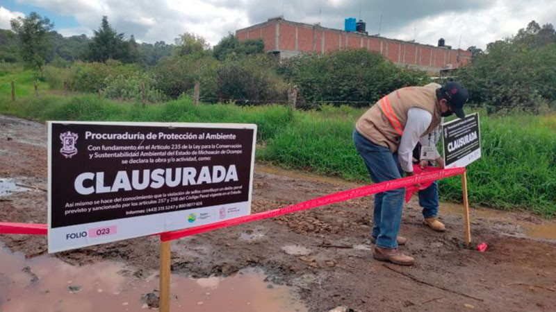 Michoacán presentará 500 denuncias ambientales más, expone Alejandro Méndez 