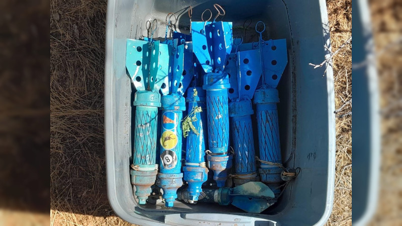 Aseguran fusiles calibre 50, más de 2 mil cartuchos y explosivos para dron, en Sonora
