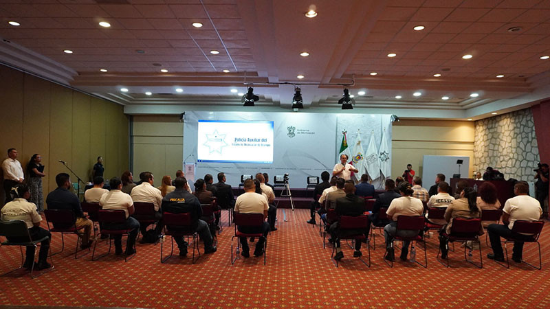 Las corporaciones policiales cumplen una función esencial en la sociedad: Marco Antonio Tinoco Álvarez 
