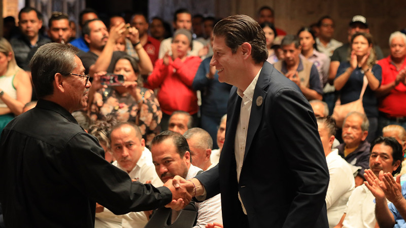 Morelia tiene un Gobierno que atiende a sus ciudadanos: Alfonso Martínez 