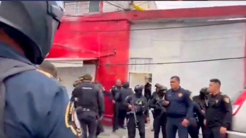 CDMX: Tras operativo, detienen a ocho personas en la colonia Morelos 