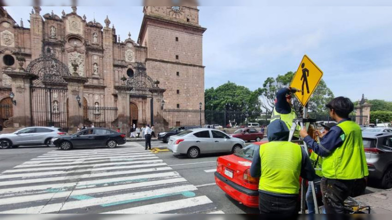 Ayuntamiento de Morelia inicia campaña de mejoramiento de Seguridad Vial 