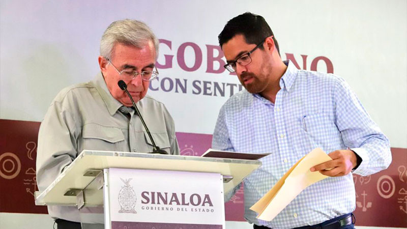 "No hay complicidad con nadie", dice Rubén Rocha tras señalamientos con líder criminal 