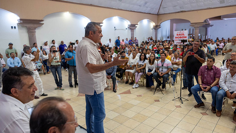 Desde el Senado, reivindicará Morón derechos de las y los michoacanos 