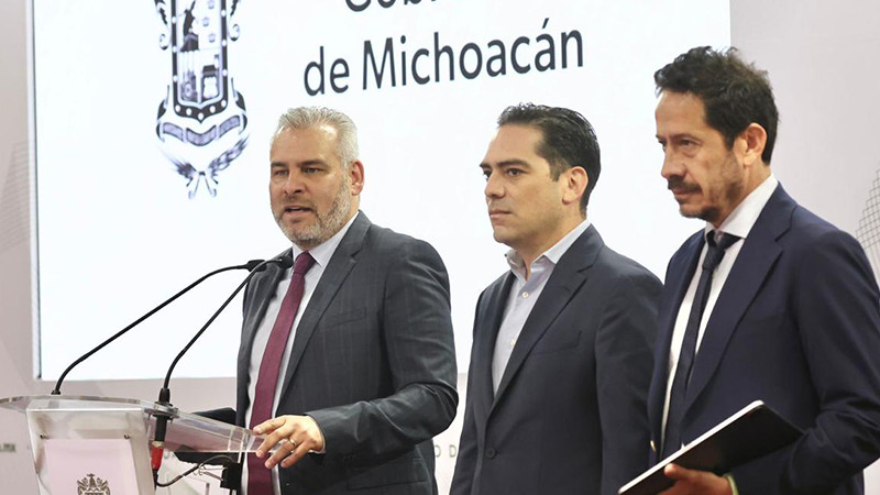 Exdiputados federales boicotean teleférico de Uruapan por cuestiones políticas: Bedolla 