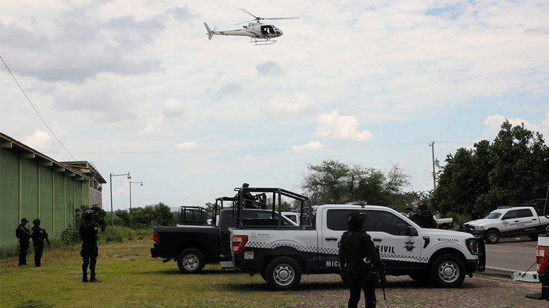 Incrementan acciones de seguridad en Tierra Caliente